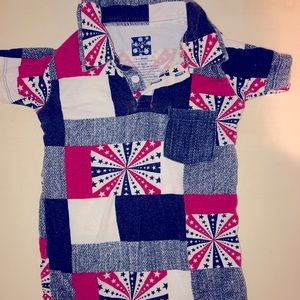 Baby Boy Kickee Pants Summer Romper